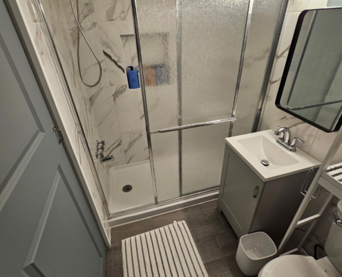 Fully renovated bathroom