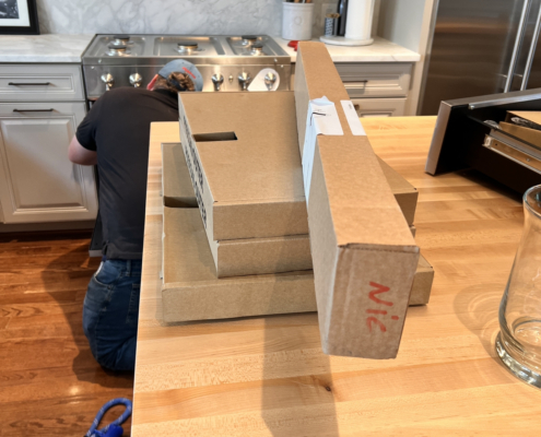 Luxury Tyson kitchen renovation with La Cornue range