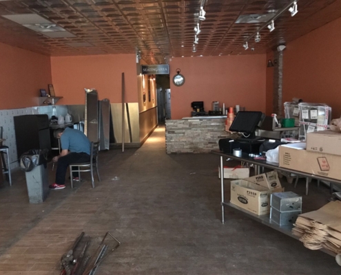 Complete restaurant interior design