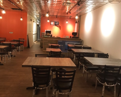 Complete restaurant interior design